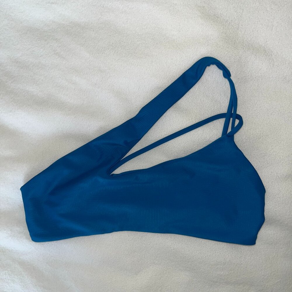 Mikoh cross-shoulder bikini top